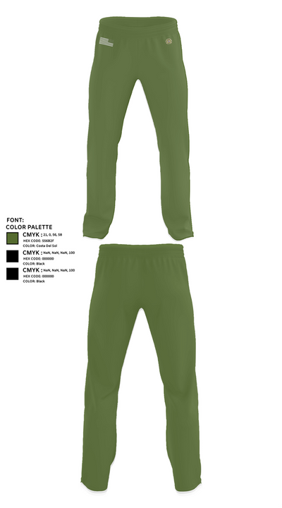 Evangeline Parish Sheriffs Office S.R.T Sweatpants - 51