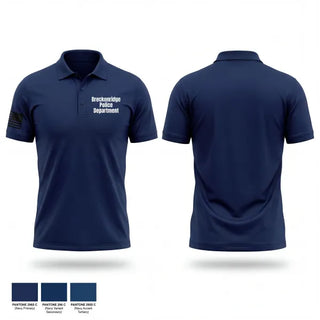 Short Sleeve Performance Polo, Breckenridge Police Department, Police, Teamtime, Team time, sublimation, custom sports apparel, team uniforms, spirit wear, spiritwear, sports uniforms, custom shirts, team store, custom team store, fundraiser sports, apparel fundraiser