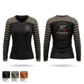 Forge Jiu Jitsu Women's Long Sleeve V-neck Shirt - 1