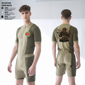 4th Combat Engineer Battalion A Co 69911625 Short Sleeve Performance Shirt - 1