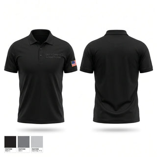 Short Sleeve Performance Polo, Central Cambria School Police, Police, Teamtime, Team time, sublimation, custom sports apparel, team uniforms, spirit wear, spiritwear, sports uniforms, custom shirts, team store, custom team store, fundraiser sports, apparel fundraiser