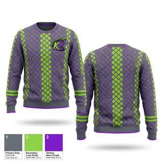 Crew Neck Sweatshirt, KC Cobras, Baseball, Teamtime, Team time, sublimation, custom sports apparel, team uniforms, spirit wear, spiritwear, sports uniforms, custom shirts, team store, custom team store, fundraiser sports, apparel fundraiser