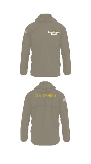 Windbreaker, Dane County SheriffBLUE MACAW, Women's Volleyball, Teamtime, Team time, sublimation, custom sports apparel, team uniforms, spirit wear, spiritwear, sports uniforms, custom shirts, team store, custom team store, fundraiser sports, apparel fundraiser