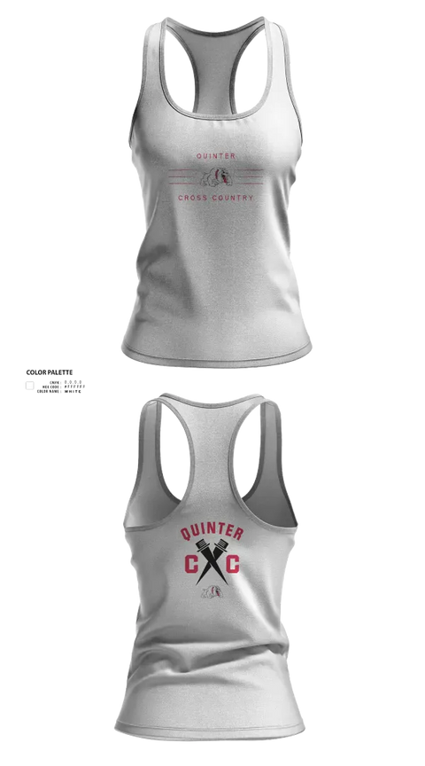 Womens Track Singlet, Quinter Bulldogs, Cross Country, Teamtime, Team time, sublimation, custom sports apparel, team uniforms, spirit wear, spiritwear, sports uniforms, custom shirts, team store, custom team store, fundraiser sports, apparel fundraiser