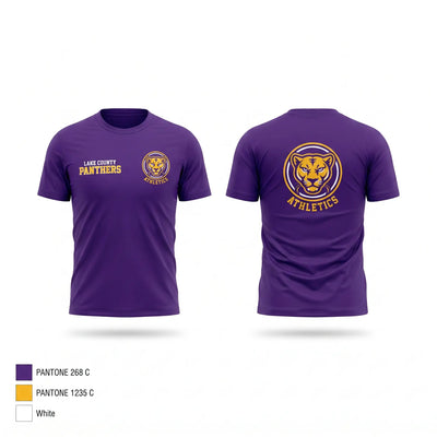 Lake County Panthers Short Sleeve Performance Shirt - 1