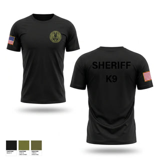 Short Sleeve Performance Shirt, Franklin County Sheriff Office K9, Police, Teamtime, Team time, sublimation, custom sports apparel, team uniforms, spirit wear, spiritwear, sports uniforms, custom shirts, team store, custom team store, fundraiser sports, apparel fundraiser