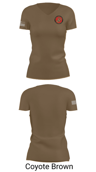 Womens Short Sleeve Vneck Shirt, Marine Corps League Casa Grande Detachment 901, , Teamtime, Team time, sublimation, custom sports apparel, team uniforms, spirit wear, spiritwear, sports uniforms, custom shirts, team store, custom team store, fundraiser sports, apparel fundraiser
