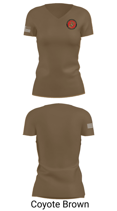 Marine Corps League Casa Grande Detachment 901 97712711 Women's Short Sleeve V-neck Shirt - 8