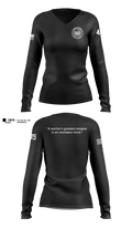 Boylston Police Gear 5441534 Women's Long Sleeve V-neck Shirt - 11