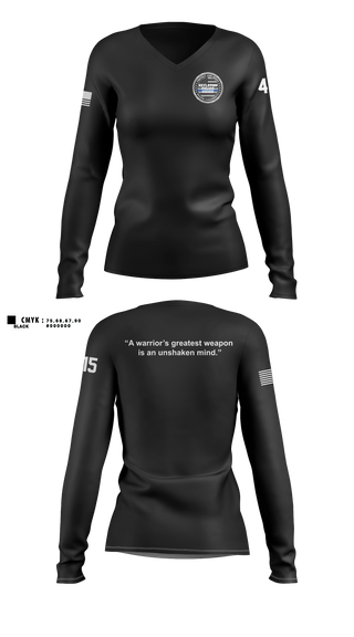 Womens Long Sleeve Vneck Shirt, Boylston Police Gear, Police, Teamtime, Team time, sublimation, custom sports apparel, team uniforms, spirit wear, spiritwear, sports uniforms, custom shirts, team store, custom team store, fundraiser sports, apparel fundraiser