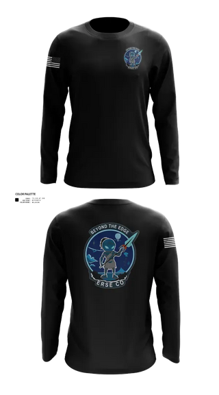 Long Sleeve Performance Shirt, ERSE Company, Army, Teamtime, Team time, sublimation, custom sports apparel, team uniforms, spirit wear, spiritwear, sports uniforms, custom shirts, team store, custom team store, fundraiser sports, apparel fundraiser