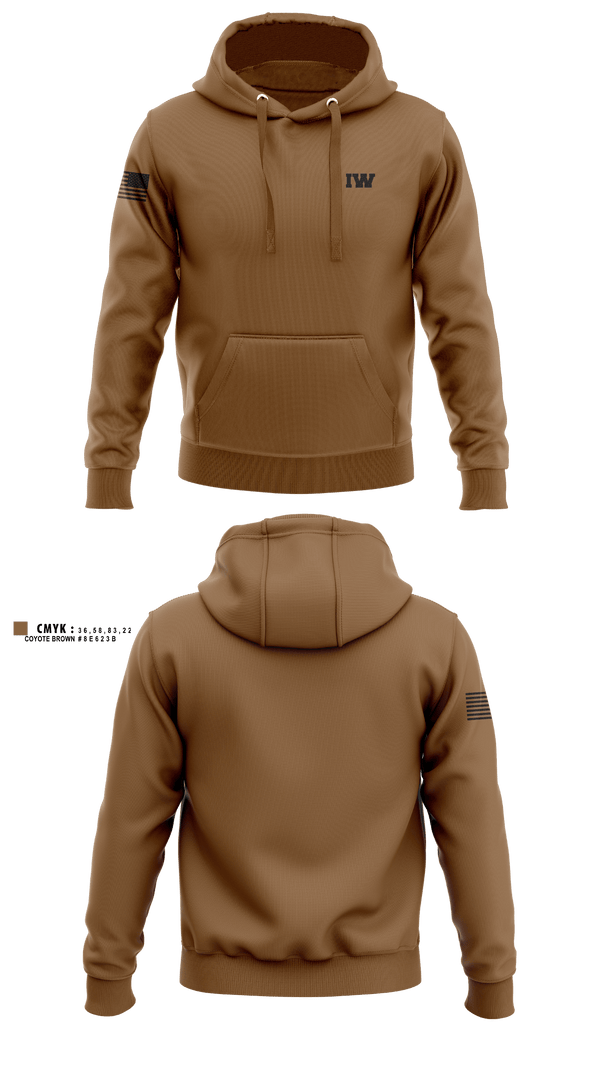 Hoodie, IWIW, Army, Teamtime, Team time, sublimation, custom sports apparel, team uniforms, spirit wear, spiritwear, sports uniforms, custom shirts, team store, custom team store, fundraiser sports, apparel fundraiser