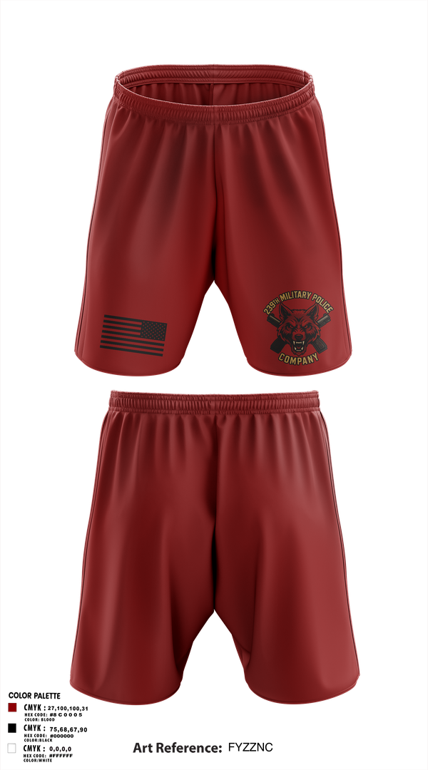 Athletic Shorts With Pockets, 239th Military Police Company, , Teamtime, Team time, sublimation, custom sports apparel, team uniforms, spirit wear, spiritwear, sports uniforms, custom shirts, team store, custom team store, fundraiser sports, apparel fundraiser