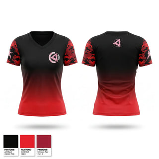 Womens Short Sleeve Vneck Shirt, Triad Martial Arts, , Teamtime, Team time, sublimation, custom sports apparel, team uniforms, spirit wear, spiritwear, sports uniforms, custom shirts, team store, custom team store, fundraiser sports, apparel fundraiser