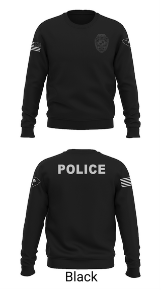 Crew Neck Sweatshirt, Bluffton PD, , Teamtime, Team time, sublimation, custom sports apparel, team uniforms, spirit wear, spiritwear, sports uniforms, custom shirts, team store, custom team store, fundraiser sports, apparel fundraiser