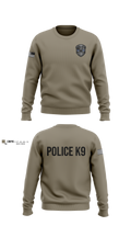 Roy Cit Police K9 Crew Neck Sweatshirt - 102