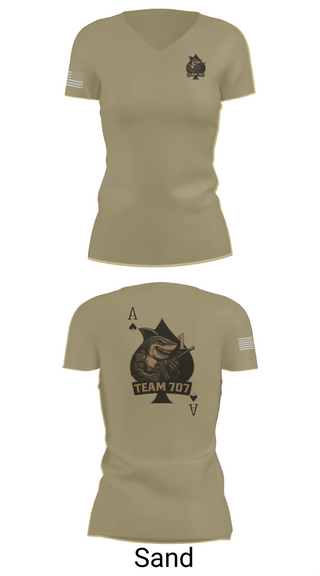 Womens Short Sleeve Vneck Shirt, MESG1 TEAM 707, Navy, Teamtime, Team time, sublimation, custom sports apparel, team uniforms, spirit wear, spiritwear, sports uniforms, custom shirts, team store, custom team store, fundraiser sports, apparel fundraiser