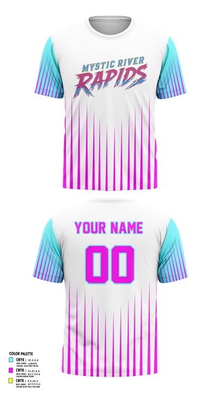 Short Sleeve Performance Shirt, Mystic River Rapids, Baseball, Teamtime, Team time, sublimation, custom sports apparel, team uniforms, spirit wear, spiritwear, sports uniforms, custom shirts, team store, custom team store, fundraiser sports, apparel fundraiser