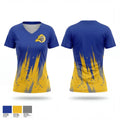 Northern High School Baseball 52520112 Women's Short Sleeve V-neck Shirt - 1