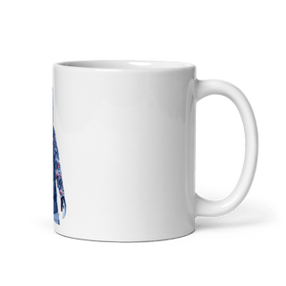 SHON988 44028293 White Glossy Mug - Medium