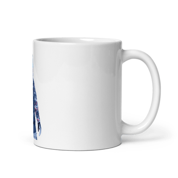 SHON988 44028293 White Glossy Mug - Large