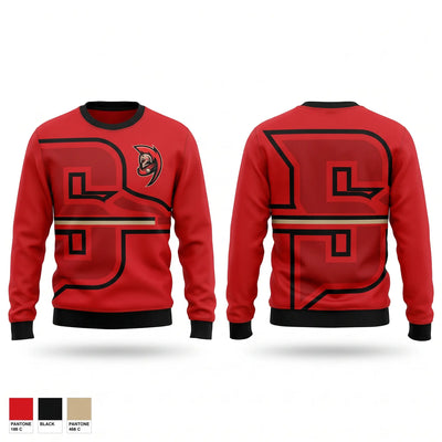 Grove City Spartans Crew Neck Sweatshirt - 1