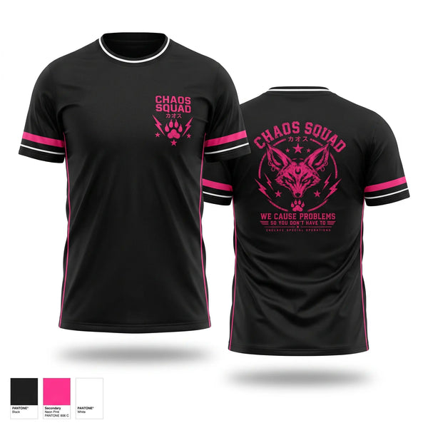 Football Jersey, Choas unit, E-Sports, Teamtime, Team time, sublimation, custom sports apparel, team uniforms, spirit wear, spiritwear, sports uniforms, custom shirts, team store, custom team store, fundraiser sports, apparel fundraiser
