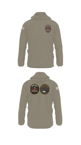 Windbreaker, Murfreesboro Directed Patrol, Police, Teamtime, Team time, sublimation, custom sports apparel, team uniforms, spirit wear, spiritwear, sports uniforms, custom shirts, team store, custom team store, fundraiser sports, apparel fundraiser