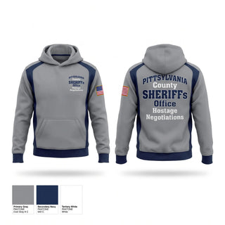Hoodie, Pittsylvania County Sheriff's Office Hostage Negotiations, Police, Teamtime, Team time, sublimation, custom sports apparel, team uniforms, spirit wear, spiritwear, sports uniforms, custom shirts, team store, custom team store, fundraiser sports, apparel fundraiser