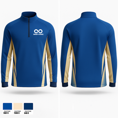 Infinity Fitness 79775951 Quarter Zip Jacket - 1