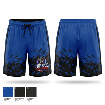 Top Dog Wrestling Academy 12911762 Athletic Shorts With Pockets - 1