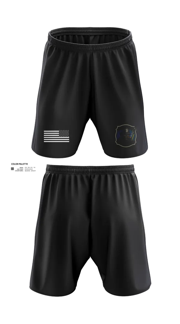 Athletic Shorts With Pockets, District 3 Fast, Fire Department, Teamtime, Team time, sublimation, custom sports apparel, team uniforms, spirit wear, spiritwear, sports uniforms, custom shirts, team store, custom team store, fundraiser sports, apparel fundraiser