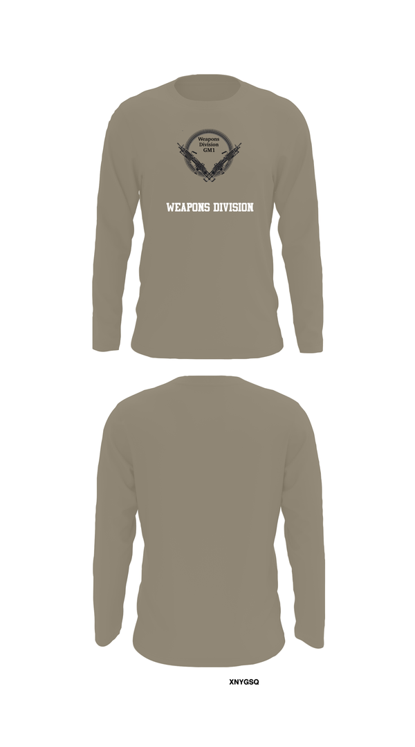 Long Sleeve Performance Shirt, WEAPONS DIVISION, , Teamtime, Team time, sublimation, custom sports apparel, team uniforms, spirit wear, spiritwear, sports uniforms, custom shirts, team store, custom team store, fundraiser sports, apparel fundraiser