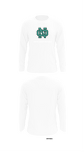 North Oldham Mustangs 77604898 Long Sleeve Performance Shirt 8