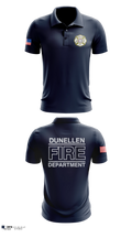 Dunellen Fire Department Short Sleeve Performance Polo - 4