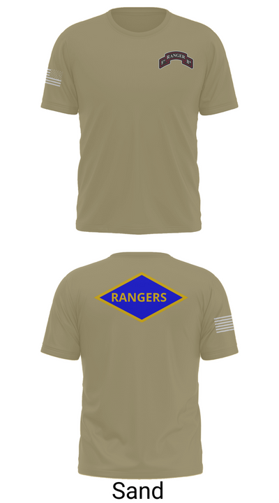 5th Rangers 1510549 Old School Cotton Feel Shirt - 90