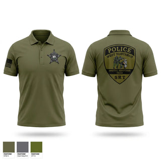 Short Sleeve Performance Polo, West Suburban SRT, Police, Teamtime, Team time, sublimation, custom sports apparel, team uniforms, spirit wear, spiritwear, sports uniforms, custom shirts, team store, custom team store, fundraiser sports, apparel fundraiser