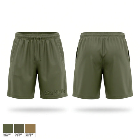 Athletic Shorts With Pockets, 23rd MP Co, Army, Teamtime, Team time, sublimation, custom sports apparel, team uniforms, spirit wear, spiritwear, sports uniforms, custom shirts, team store, custom team store, fundraiser sports, apparel fundraiser