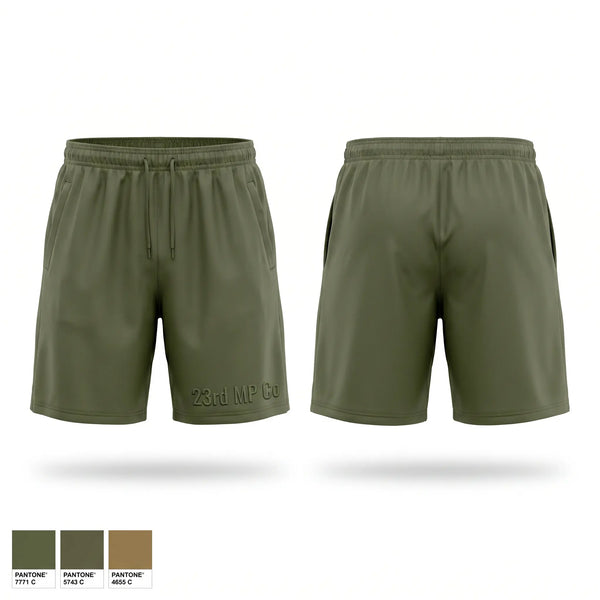 Athletic Shorts With Pockets, 23rd MP Co, Army, Teamtime, Team time, sublimation, custom sports apparel, team uniforms, spirit wear, spiritwear, sports uniforms, custom shirts, team store, custom team store, fundraiser sports, apparel fundraiser