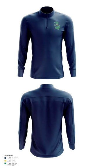 Quarter Zip Jacket, gators, Women's Basketball, Teamtime, Team time, sublimation, custom sports apparel, team uniforms, spirit wear, spiritwear, sports uniforms, custom shirts, team store, custom team store, fundraiser sports, apparel fundraiser