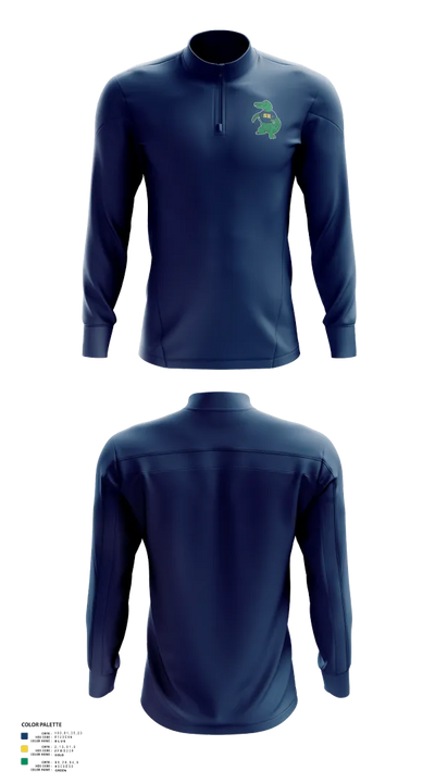 gators 19088585 Quarter Zip Jacket - 21
