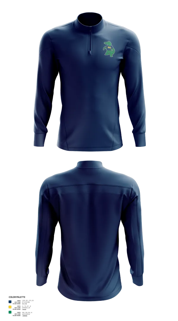Quarter Zip Jacket, gators, Women's Basketball, Teamtime, Team time, sublimation, custom sports apparel, team uniforms, spirit wear, spiritwear, sports uniforms, custom shirts, team store, custom team store, fundraiser sports, apparel fundraiser