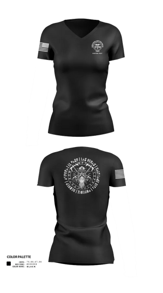 Womens Short Sleeve Vneck Shirt, Denver MRCO, , Teamtime, Team time, sublimation, custom sports apparel, team uniforms, spirit wear, spiritwear, sports uniforms, custom shirts, team store, custom team store, fundraiser sports, apparel fundraiser