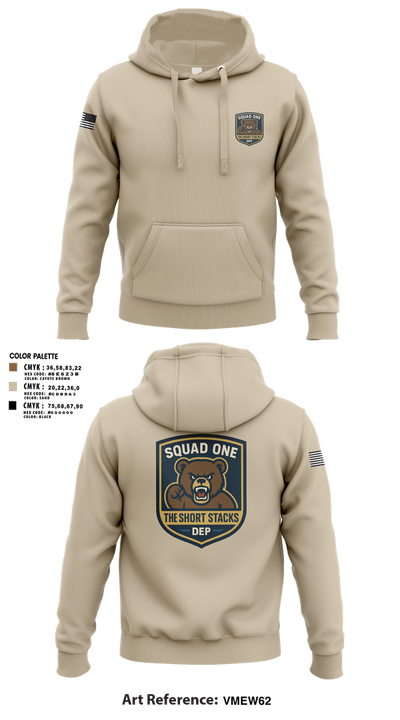 DEP Police Squad One 32340709 Hoodie - 2