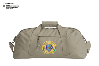 Duffle Bag, Bayfield County Sheriff, Police, Teamtime, Team time, sublimation, custom sports apparel, team uniforms, spirit wear, spiritwear, sports uniforms, custom shirts, team store, custom team store, fundraiser sports, apparel fundraiser