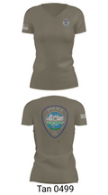 Winthrop Police Department Women's Short Sleeve V-neck Shirt - 6