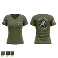 Lucky WPNS Women's Short Sleeve V-neck Shirt - 1