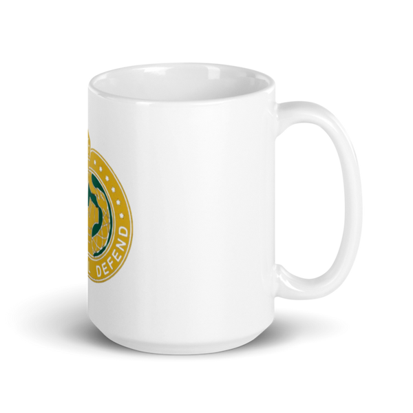 E Co 3-330th 2866423 White Glossy Mug - Small