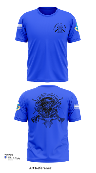 Short Sleeve Performance Shirt, 380th Security Police Squadron, , Teamtime, Team time, sublimation, custom sports apparel, team uniforms, spirit wear, spiritwear, sports uniforms, custom shirts, team store, custom team store, fundraiser sports, apparel fundraiser