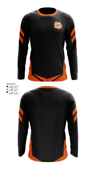 Long Sleeve Performance Shirt, BORN 2 HOOP, Men's Basketball, Teamtime, Team time, sublimation, custom sports apparel, team uniforms, spirit wear, spiritwear, sports uniforms, custom shirts, team store, custom team store, fundraiser sports, apparel fundraiser